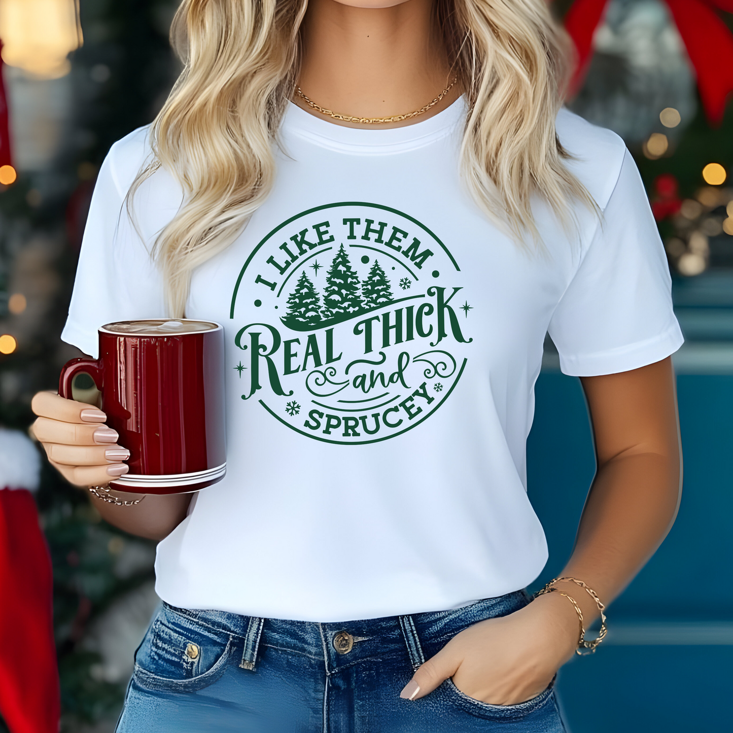 I Like Them Real Thick and Sprucey T-Shirt