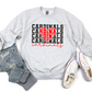 Cardinals Heart Sweater