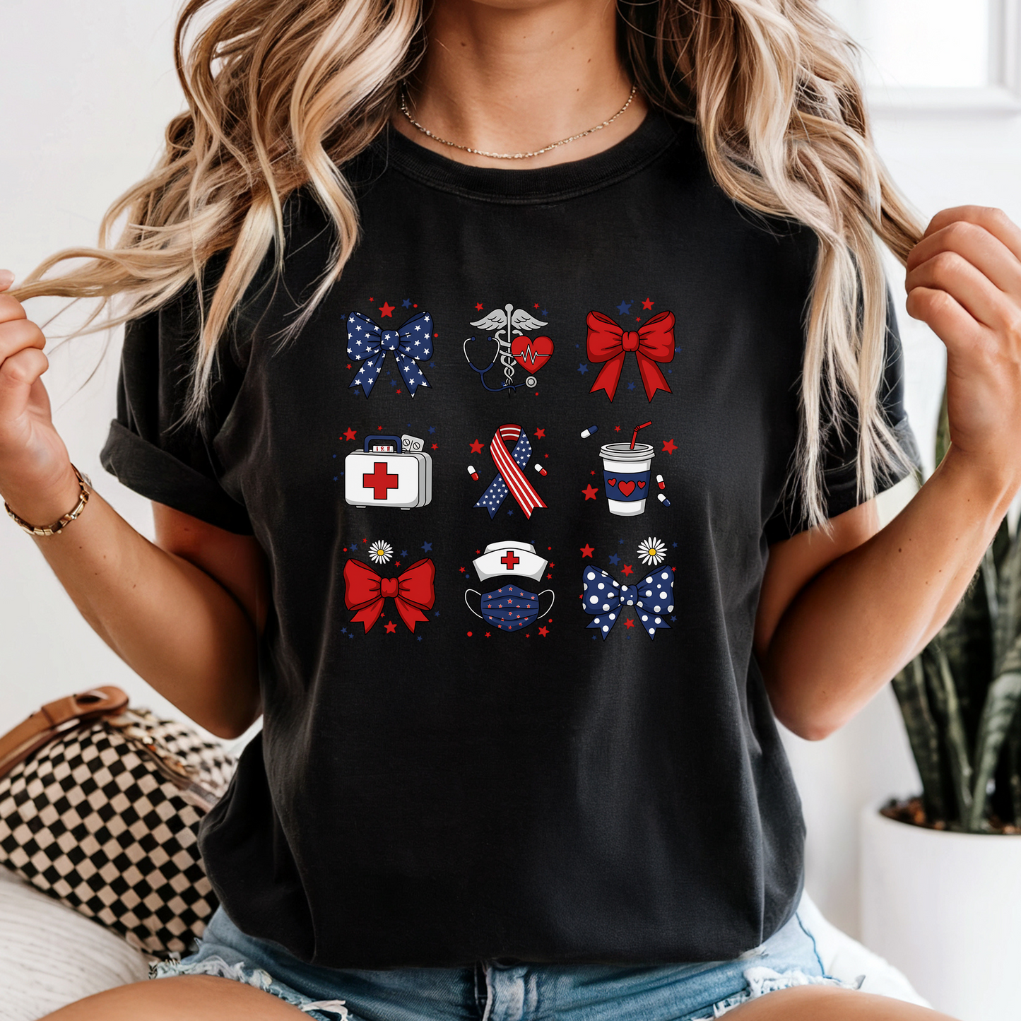 Patriotic Nurse T-Shirt