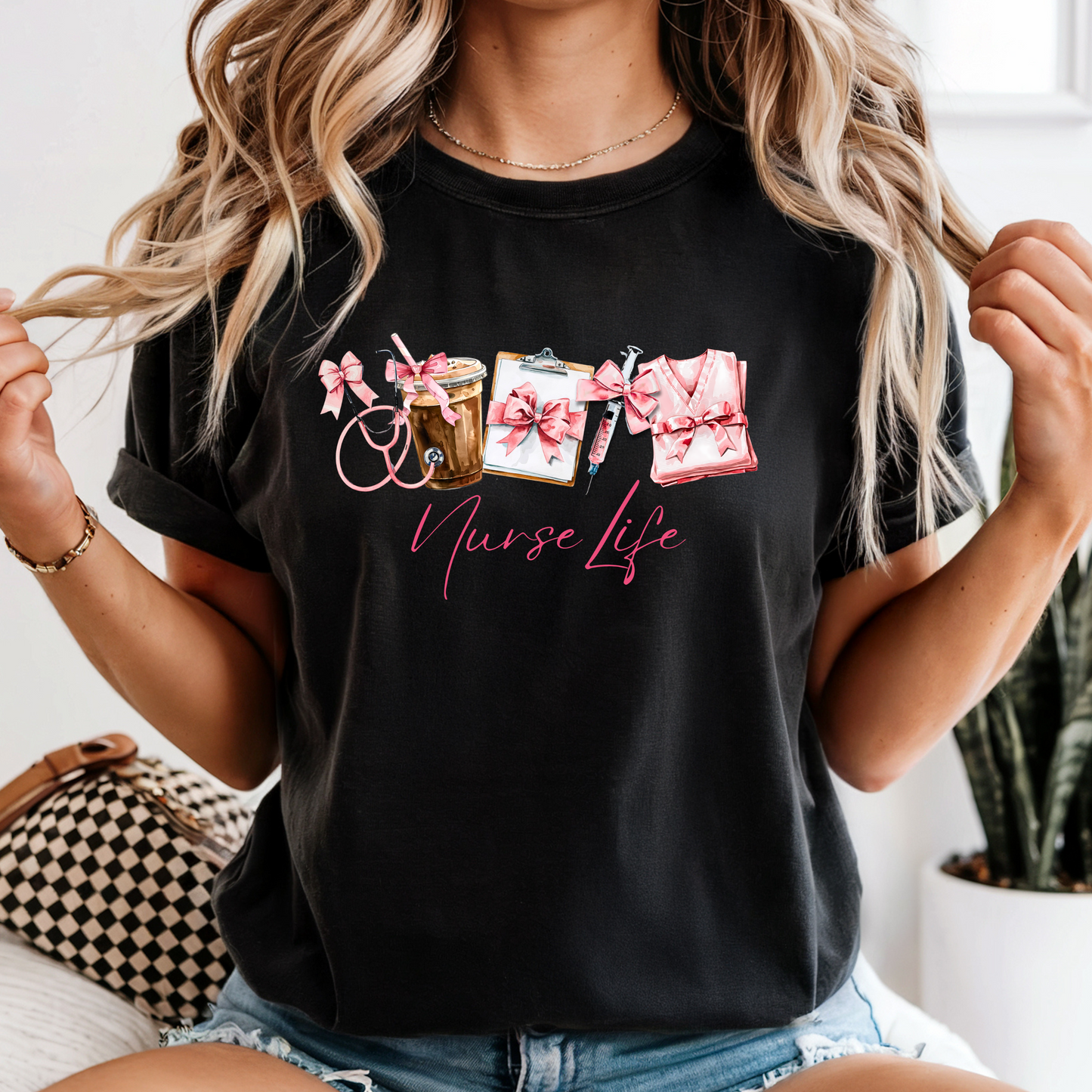 Nursing and Coffee T-Shirt