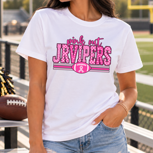 Pink Out JR Vipers Tee