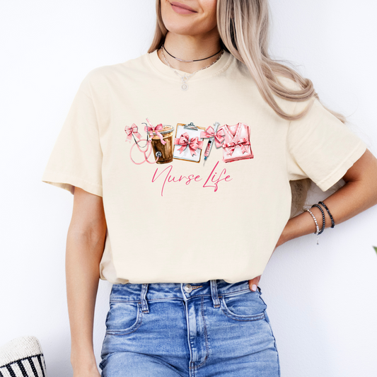 Nursing and Coffee T-Shirt