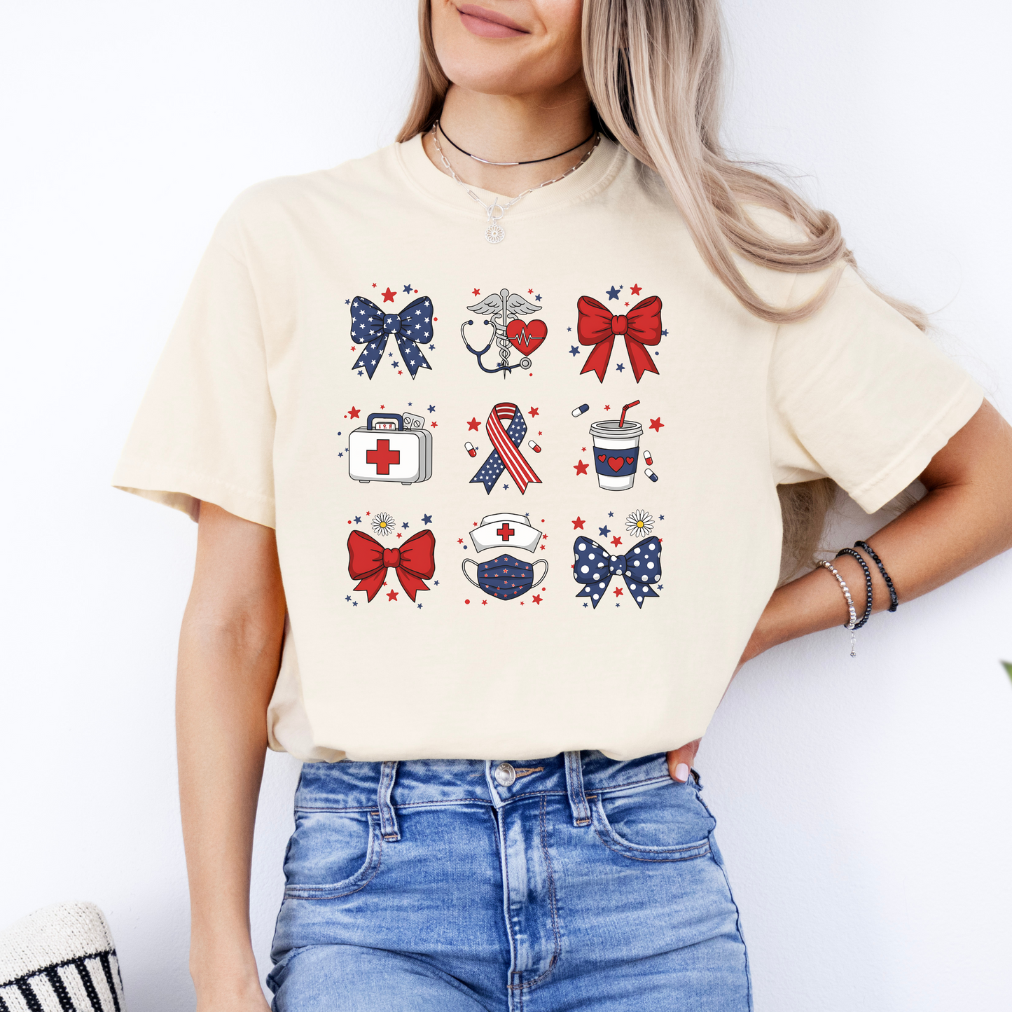 Patriotic Nurse T-Shirt
