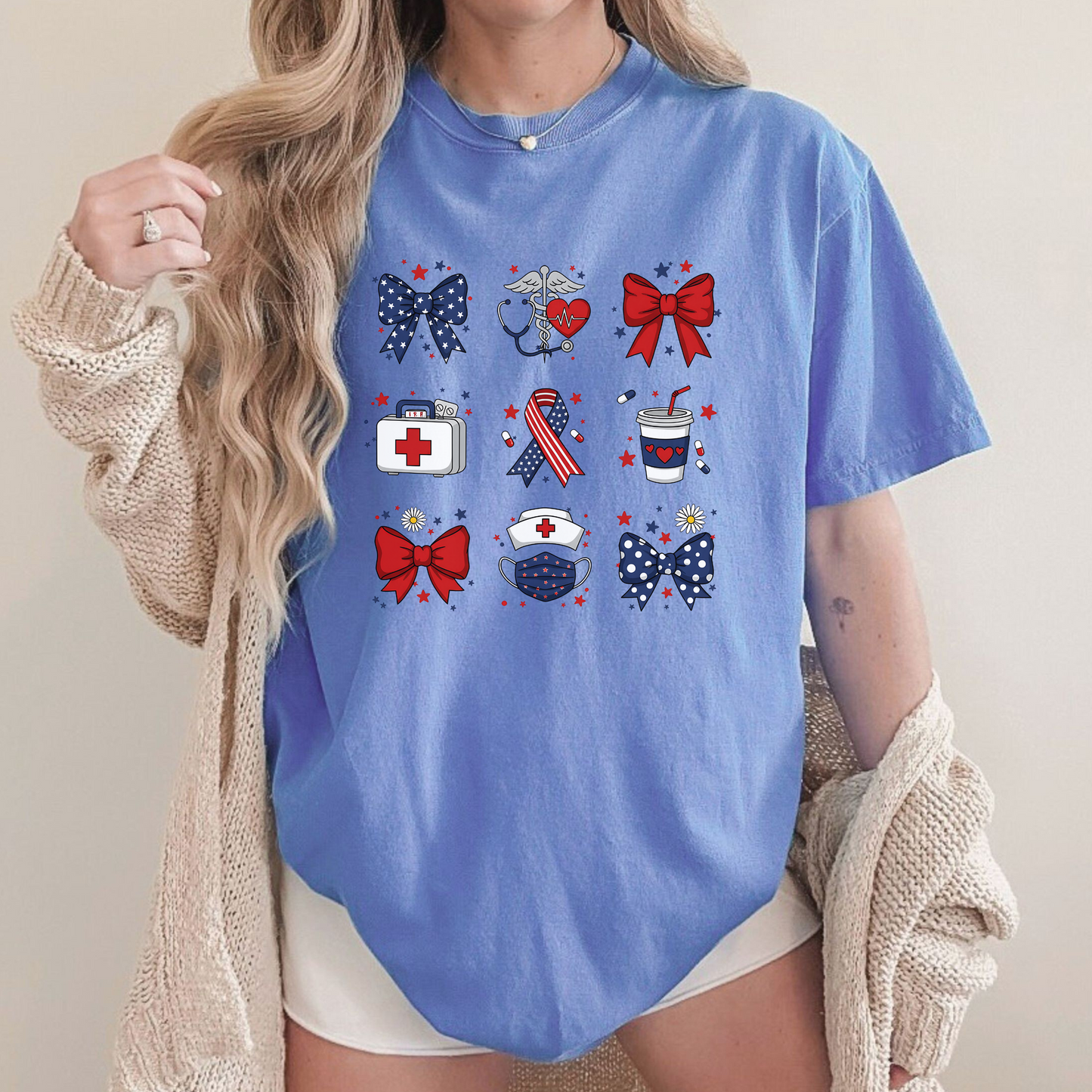 Patriotic Nurse T-Shirt