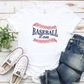 Baseball Stitched Mom  T-Shirt