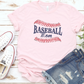 Baseball Stitched Mom  T-Shirt