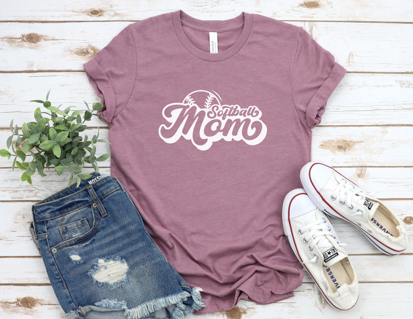 Softball Mom Ballpark T-Shirt