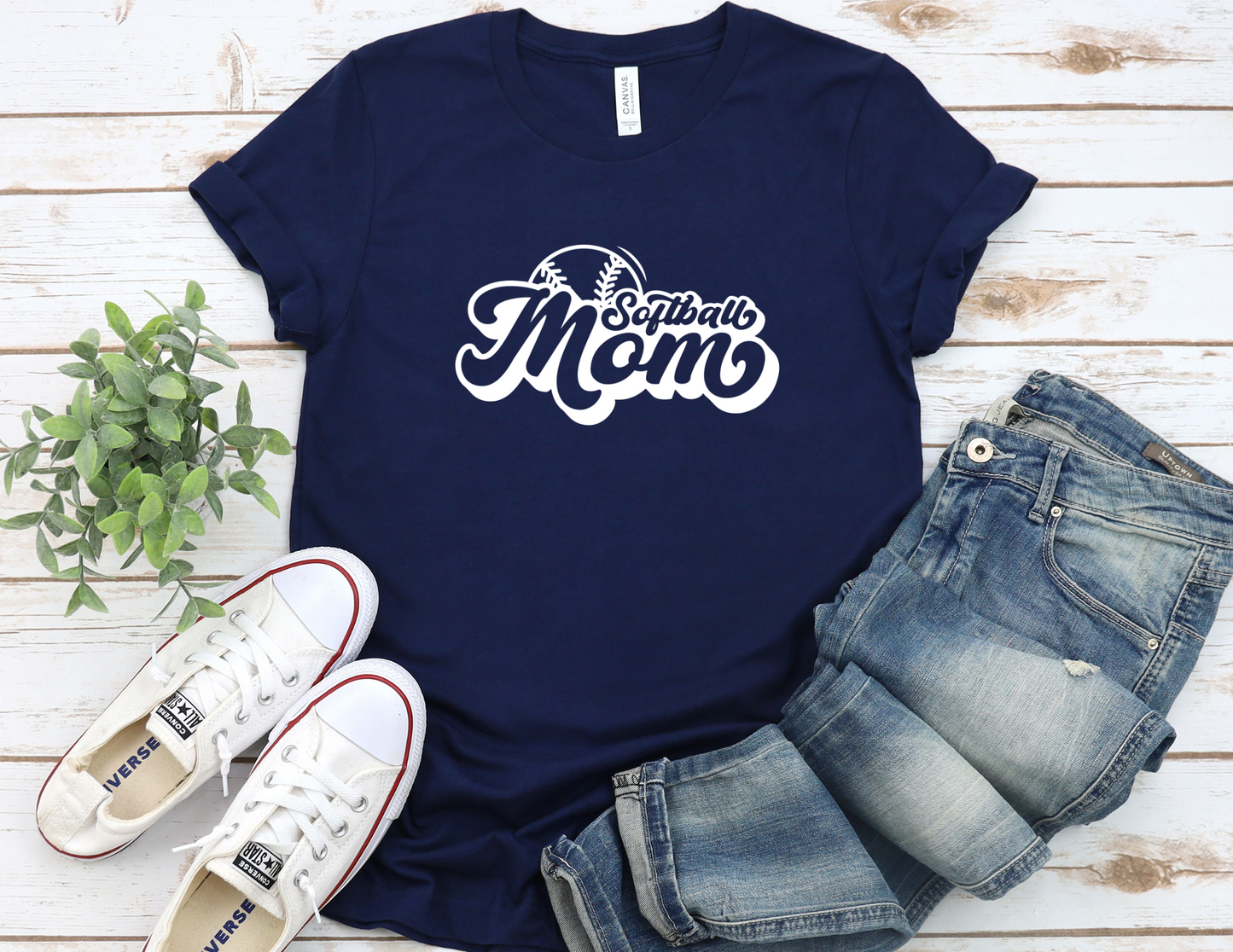 Softball Mom Ballpark T-Shirt
