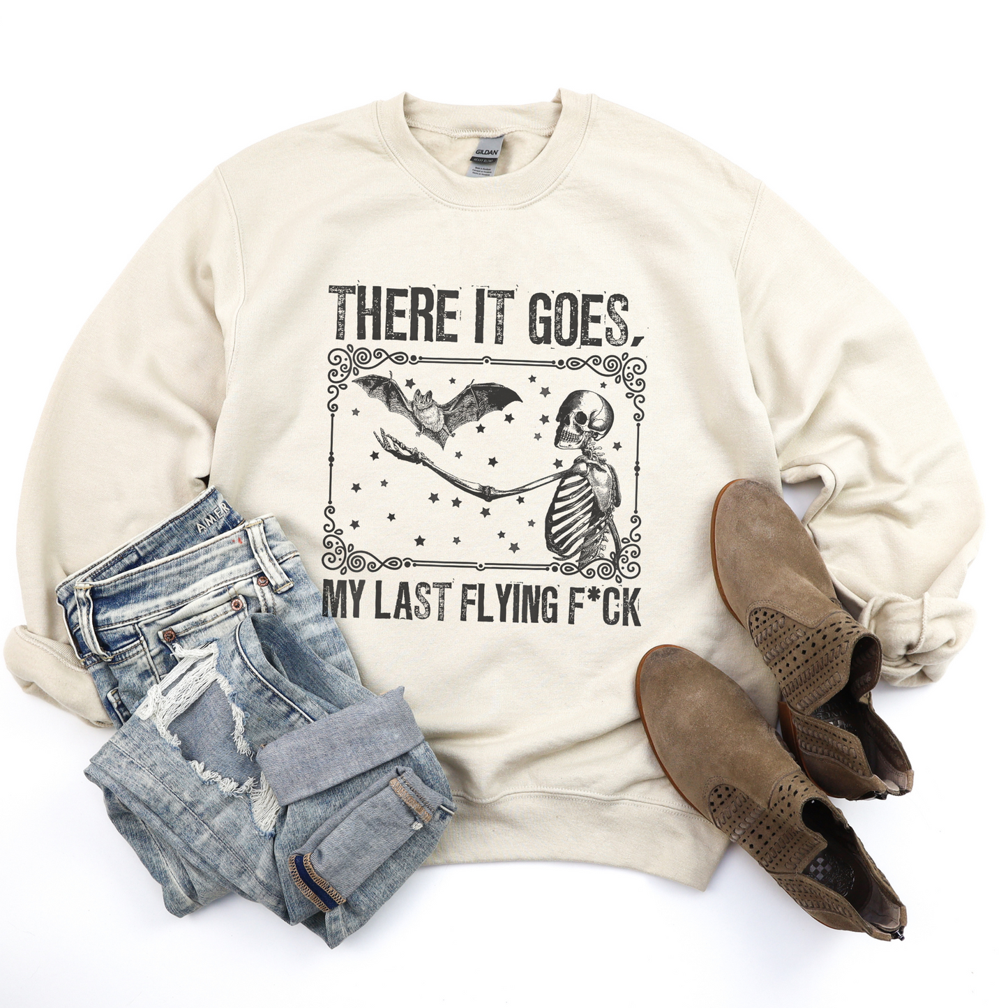 There It Goes My Last Flying F*ck Crewneck Sweater