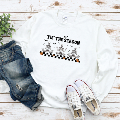 Tis The Season Skelton Crewneck Sweater