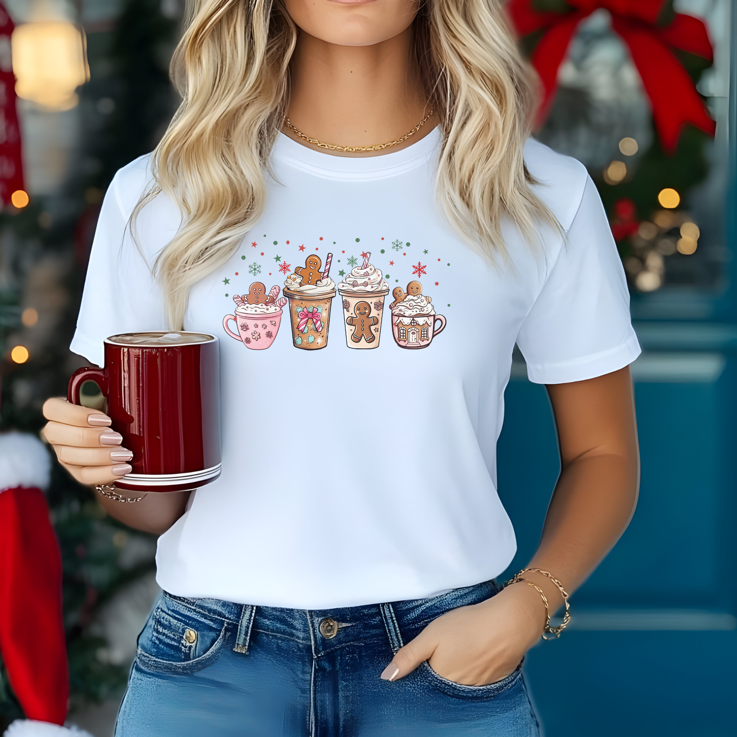 Christmas Coffee Tee