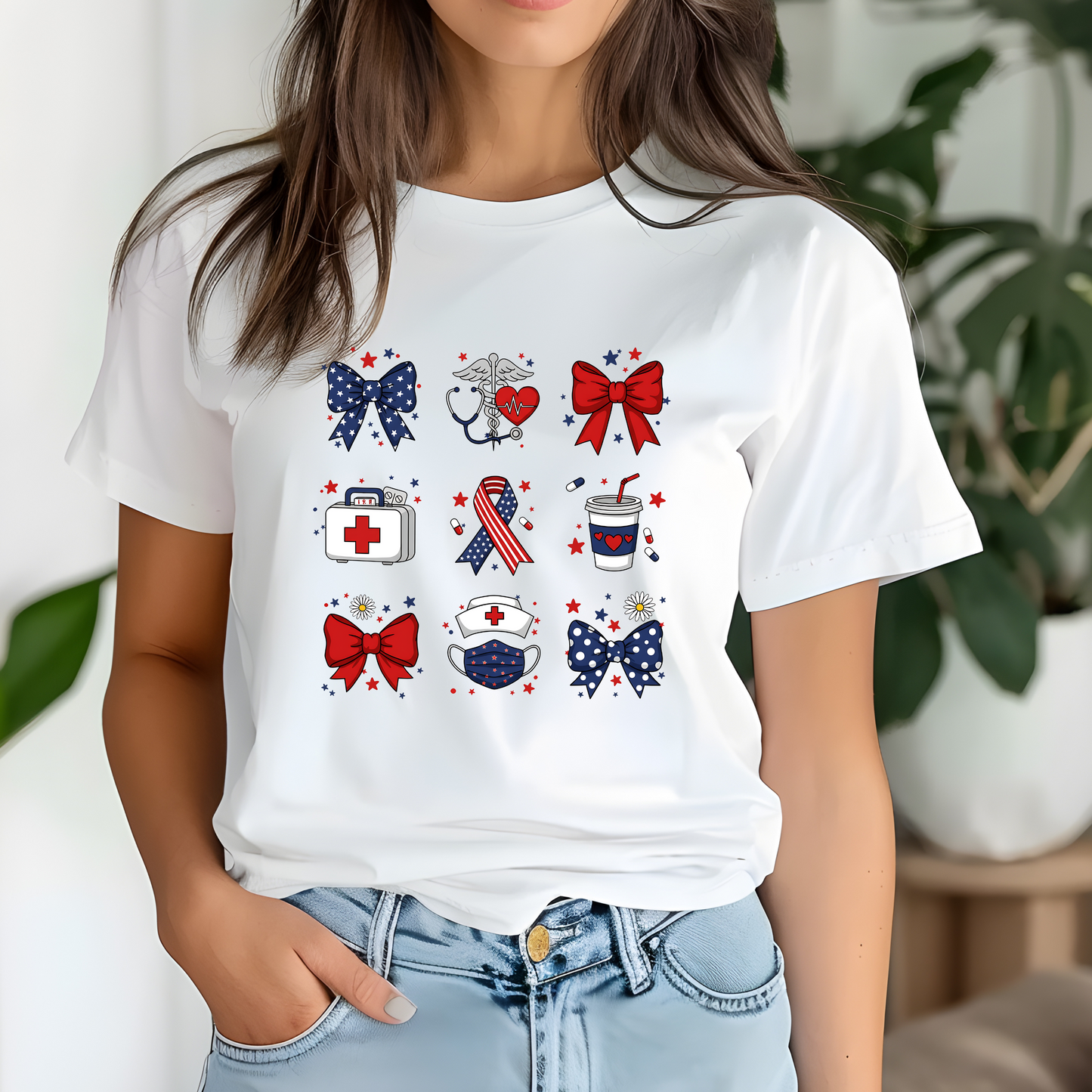 Patriotic Nurse T-Shirt