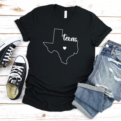 Texas Heart T-Shirt