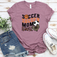 Orange Wave Cheetah Soccer Mom T-Shirt