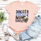 Blue Wave Cheetah Soccer Mom T-Shirt