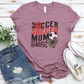 Red Wave Cheetah Soccer Mom T-Shirt