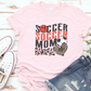 Red Wave Cheetah Soccer Mom T-Shirt