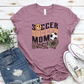 Yellow Wave Cheetah Soccer Mom T-Shirt