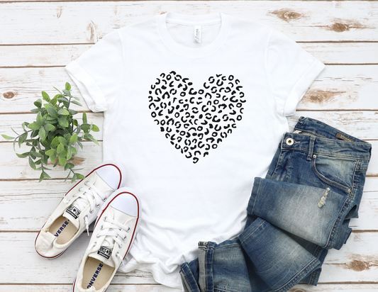 Cheetah Heart T-Shirt